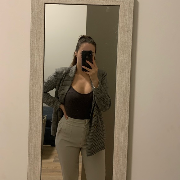 Plaid H&M blazer - Picture 4 of 4